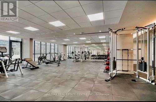 3021 - 4055 Parkside Village Drive, Mississauga, ON - Indoor Photo Showing Gym Room