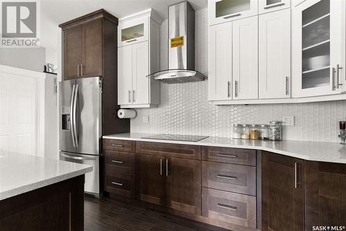 5281 Aviator Crescent, Regina, SK - Indoor Photo Showing Kitchen With Upgraded Kitchen