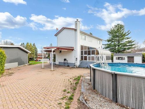 Jardin - 5340 Rue Maurice, Longueuil (Saint-Hubert), QC - Outdoor With Above Ground Pool With Exterior