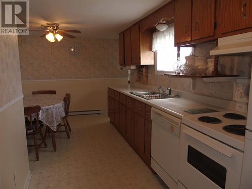 13 Valley Road, Bell Island, NL - Indoor Photo Showing Kitchen With Double Sink