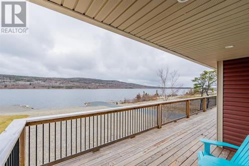 42 Jack Pine Place, Spaniards Bay, NL - Outdoor With Body Of Water With Deck Patio Veranda With Exterior