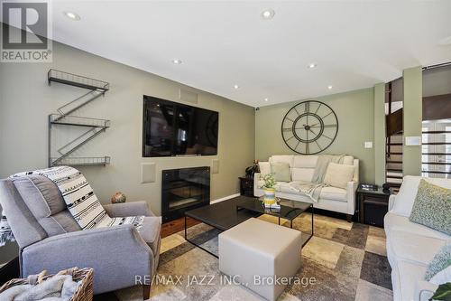 163 Creekwood Drive, Peterborough, ON - Indoor Photo Showing Living Room With Fireplace