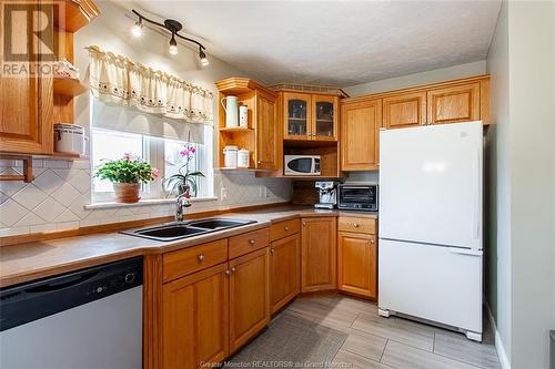 24 Greenhaven, Moncton, NB - Indoor Photo Showing Kitchen With Double Sink