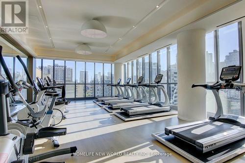 3310 - 101 Charles Street E, Toronto, ON - Indoor Photo Showing Gym Room