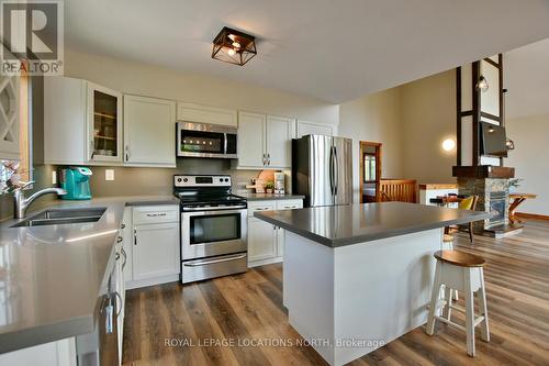 116 Tyrolean Lane, Blue Mountains, ON - Indoor Photo Showing Kitchen With Double Sink