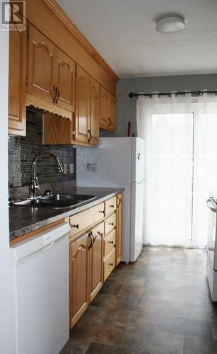 6 Green Garden Road, Corner Brook, NL - Indoor Photo Showing Kitchen With Double Sink