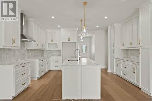 3178 Tullio Drive, Lasalle, ON - Indoor Photo Showing Kitchen With Upgraded Kitchen