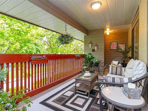 205-10110 Fifth St, Sidney, BC - Outdoor With Deck Patio Veranda With Exterior