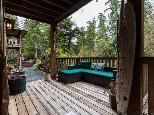 901 Sandpiper Pl, Tofino, BC - Outdoor With Deck Patio Veranda With Exterior