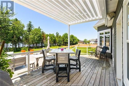 325 Pointe-A-Nicet, Grand-Barachois, NB - Outdoor With Deck Patio Veranda With Exterior