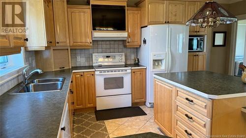 2 Roland J. Martin Street, Saint-Léonard, NB - Indoor Photo Showing Kitchen With Double Sink