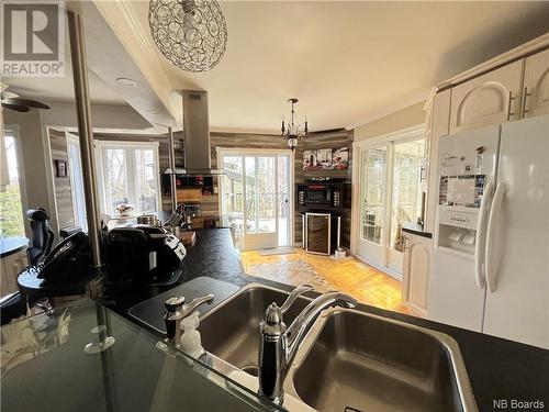 7 Des Sapins Street, Kedgwick, NB - Indoor Photo Showing Kitchen With Double Sink