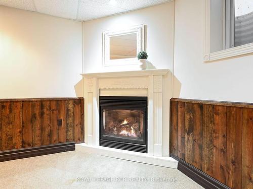 205066 County Rd 109, East Garafraxa, ON - Indoor With Fireplace