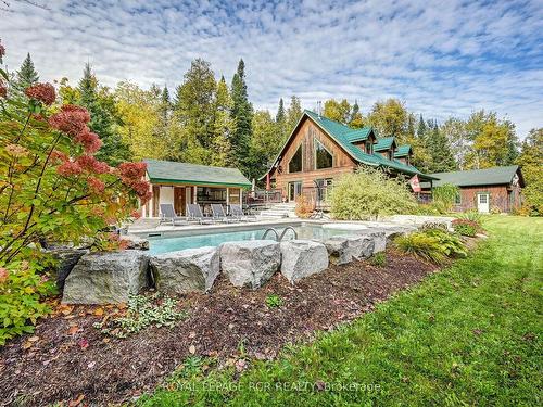 205066 County Rd 109, East Garafraxa, ON - Outdoor With In Ground Pool