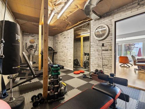 1125 Gregory Road, West Kelowna, BC - Indoor Photo Showing Gym Room