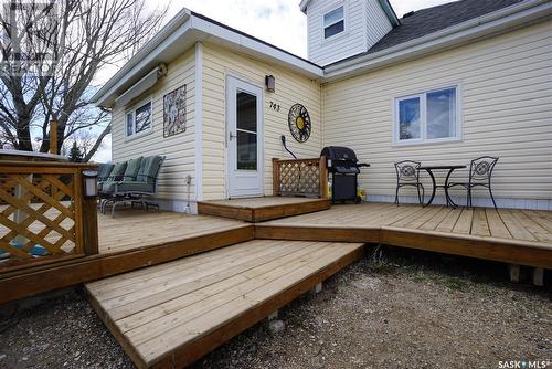 743 Rink Avenue, Bethune, SK - Outdoor With Deck Patio Veranda With Exterior