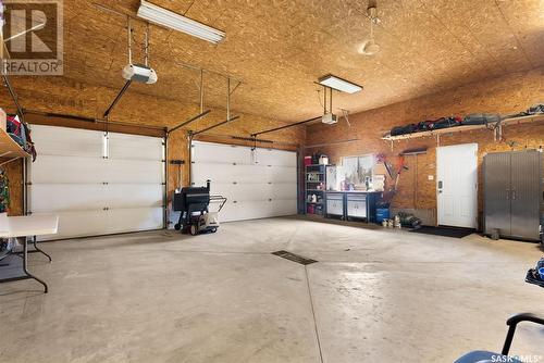 222 Broadway Street, Sedley, SK - Indoor Photo Showing Garage