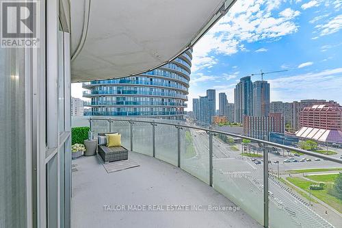 1506 - 50 Absolute Avenue, Mississauga, ON - Outdoor With Balcony