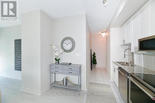 1506 - 50 Absolute Avenue, Mississauga, ON - Indoor Photo Showing Kitchen With Double Sink