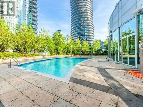 1506 - 50 Absolute Avenue, Mississauga, ON - Outdoor With In Ground Pool