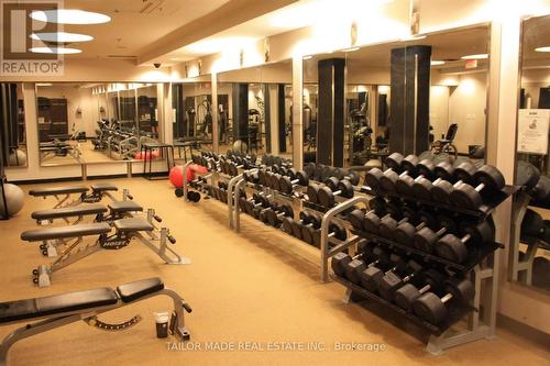 1506 - 50 Absolute Avenue, Mississauga, ON - Indoor Photo Showing Gym Room