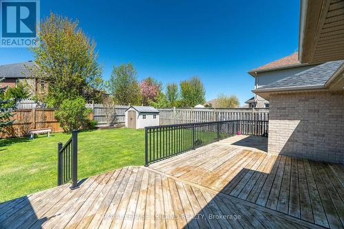 297 Thorn Drive, Strathroy-Caradoc, ON - Outdoor With Deck Patio Veranda With Exterior