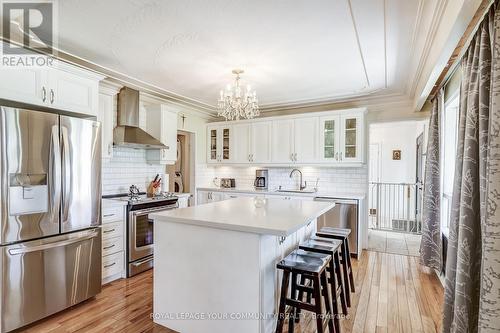 222 Mount Albert Rd, East Gwillimbury, ON - Indoor Photo Showing Kitchen With Upgraded Kitchen