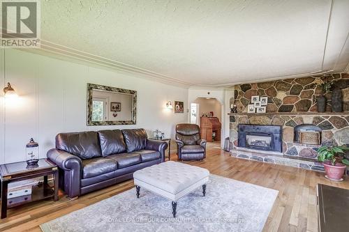 222 Mount Albert Rd, East Gwillimbury, ON - Indoor Photo Showing Living Room With Fireplace