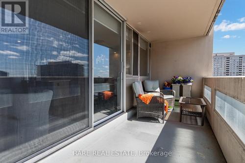 1013 - 3590 Kaneff Crescent, Mississauga, ON - Outdoor With Balcony With Exterior