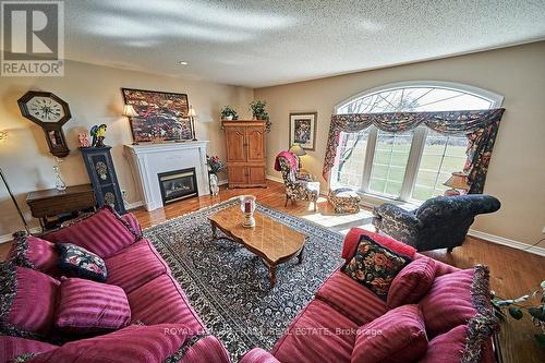 10 Crescent Moon Lane, Kawartha Lakes, ON - Indoor Photo Showing Living Room With Fireplace