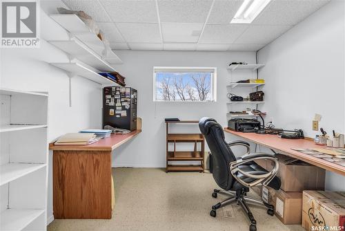 208 Bird Street, Loreburn, SK - Indoor Photo Showing Office