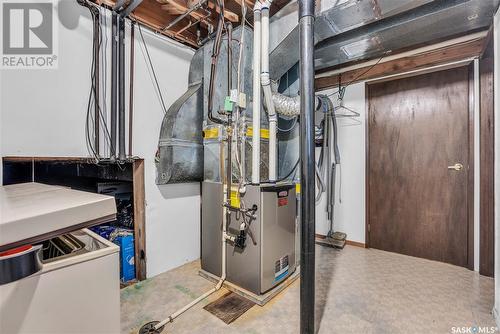 208 Bird Street, Loreburn, SK - Indoor Photo Showing Basement