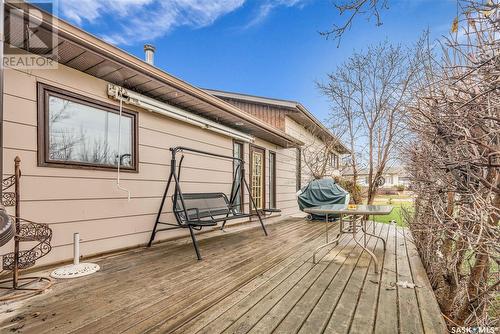 208 Bird Street, Loreburn, SK - Outdoor With Deck Patio Veranda