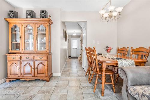 39 Pinewoods Drive|Unit #36, Stoney Creek, ON - Indoor Photo Showing Dining Room