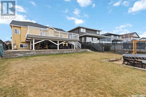 239 Dawson Crescent, Saskatoon, SK - Outdoor With Deck Patio Veranda