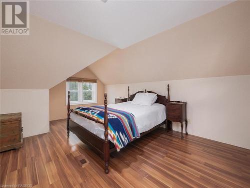 Third floor bedroom with 3 piece bathroom. - 452 2Nd Avenue W, Owen Sound, ON - Indoor Photo Showing Bedroom
