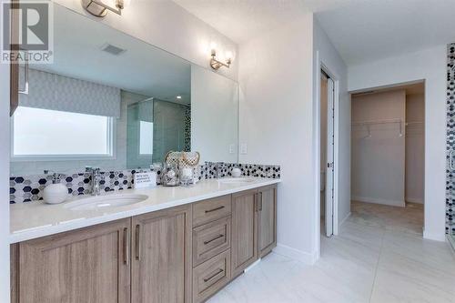 107 Chelsea Channel, Chestermere, AB - Indoor Photo Showing Bathroom