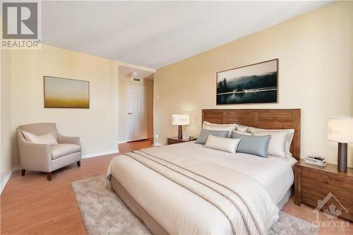 This photo has been virtually staged - 330 Centrum Boulevard Unit#505, Ottawa, ON - Indoor Photo Showing Bedroom