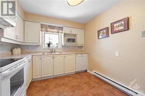330 Centrum Boulevard Unit#505, Ottawa, ON - Indoor Photo Showing Kitchen With Double Sink