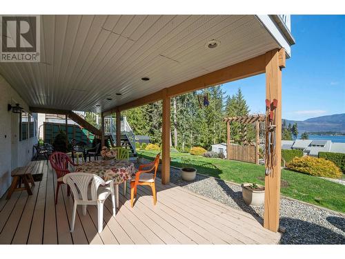 2575 Centennial Drive, Blind Bay, BC - Outdoor With Deck Patio Veranda With Exterior