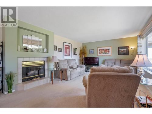 2575 Centennial Drive, Blind Bay, BC - Indoor Photo Showing Living Room With Fireplace