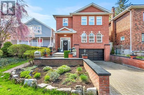 327A Lake Promenade, Toronto (Long Branch), ON - Outdoor With Fireplace With Facade