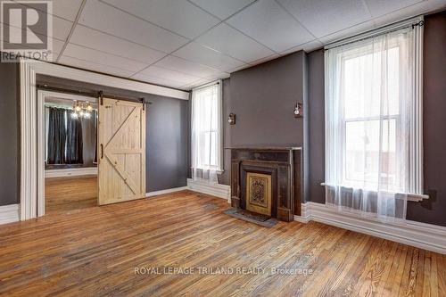 95 Wellington Street, St. Thomas, ON - Indoor Photo Showing Other Room With Fireplace