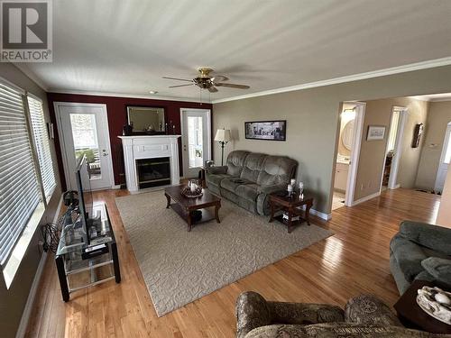 2 Berry Rd, Lorrain Township, ON - Indoor Photo Showing Living Room With Fireplace