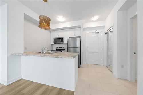 460 Dundas Street E|Unit #229, Hamilton, ON - Indoor Photo Showing Kitchen With Stainless Steel Kitchen