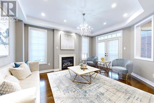 42 Jocada Court, Richmond Hill, ON - Indoor Photo Showing Living Room With Fireplace