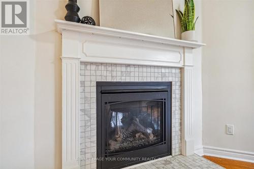 16 Grasett Crescent, Barrie, ON - Indoor Photo Showing Living Room With Fireplace