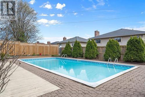 32 Gearin Street, Quinte West, ON - Outdoor With In Ground Pool With Backyard