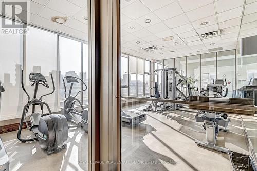 514 - 55 Elm Drive W, Mississauga, ON - Indoor Photo Showing Gym Room