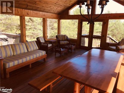 SPACIOUS SCREEN PORCH - 0 Crewe Point, Parry Sound, ON - Indoor